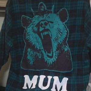 Women's Size XL Disney Pixar's Brave plaid shirt